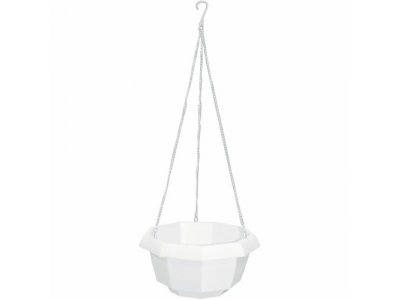 Кашпо подвесное, 200 х 140 мм, пластиковая корзина многогранная PALISAD от PALISAD Кашпо подвесное, 200 х 140 мм, пластиковая корзина многогранная PALISAD