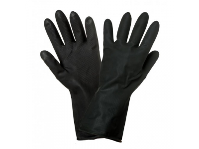 Перчатки латексные "AIRLINE" защитные от агрессивных жидкостей от Airline Перчатки латексные "AIRLINE" защитные от агрессивных жидкостей