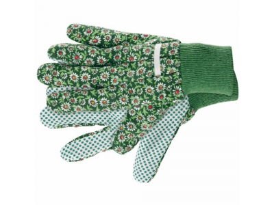 Перчатки садовые х/б ткань с ПВХ точкой, манжет, M //PALISAD от PALISAD Перчатки садовые х/б ткань с ПВХ точкой, манжет, M //PALISAD