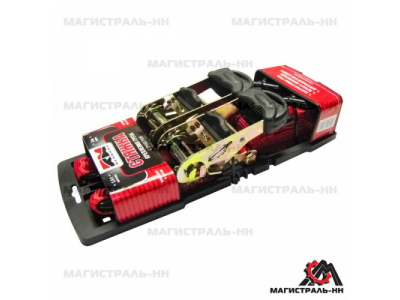 Стяжка груза комплект 2шт.(1,25х10) 3м. "RedMark" от REDMARK Стяжка груза комплект 2шт.(1,25х10) 3м. "RedMark"