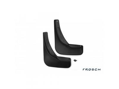 Брызговики передние OPEL Astra GTC, 2011-> куп. 2 шт. (полиуретан)