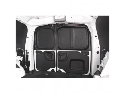 Обшивка задних дверей 2мм (без скотча) для Lada Largus (фургон) 2012-
