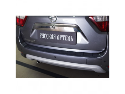 Накладка на задний бампер для Nissan Terrano 2014—