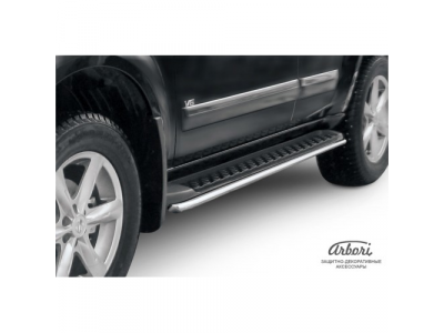 Защита штатного порога Arbori d42 NISSAN PATHFINDER 2010-2014 от ARBORI Защита штатного порога Arbori d42 NISSAN PATHFINDER 2010-2014