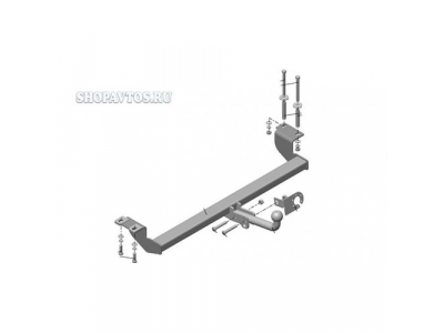 Фаркоп на Great Wall Hover M2 универсал 2013г.-по н.в. от AvtoS Фаркоп на Great Wall Hover M2 универсал 2013г.-по н.в.