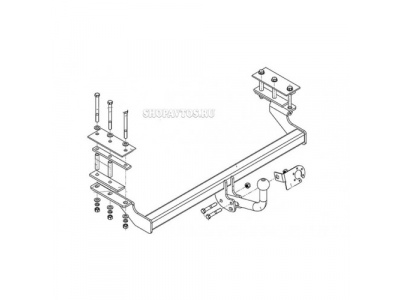 Фаркоп на Daewoo Gentra седан 2013г.-по н.в. от AvtoS Фаркоп на Daewoo Gentra седан 2013г.-по н.в.