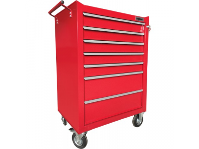 Тележка инструментальная 7-ми полочная (красная) от OMBRA Тележка инструментальная 7-ми полочная (красная)