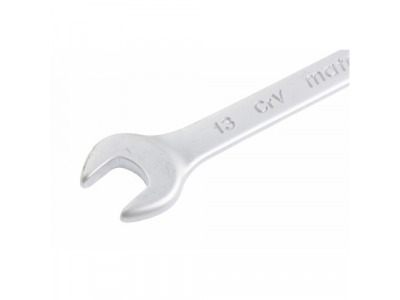 Ключ комбинированный, 13 мм, CrV, матовый хром// MATRIX от MATRIX Ключ комбинированный, 13 мм, CrV, матовый хром// MATRIX