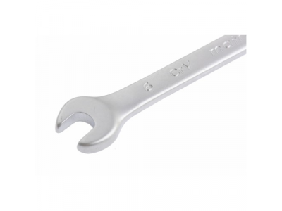 Ключ комбинированный, 6 мм, CrV, матовый хром// MATRIX от MATRIX Ключ комбинированный, 6 мм, CrV, матовый хром// MATRIX