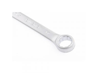 Ключ комбинированный, 17 мм, CrV, матовый хром// MATRIX от MATRIX Ключ комбинированный, 17 мм, CrV, матовый хром// MATRIX