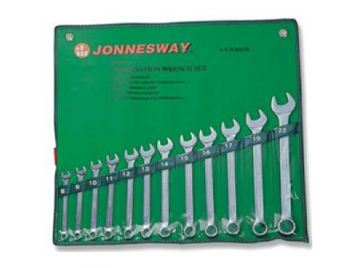 Набор ключей комбинированных, 10-32 мм, 12 предметов, W26112SA JONNESWAY