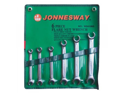 Набор ключей разрезных 8-19 мм, 6 предметов, W24106S JONNESWAY