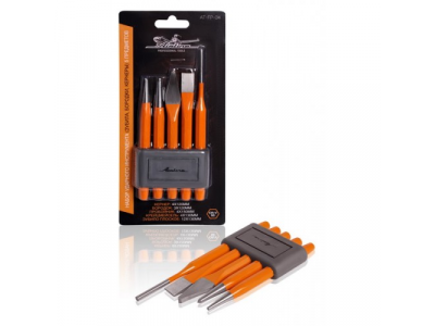 Набор ударного инструмента (зубила, бородки, кернеры) 5 предметов от Airline Набор ударного инструмента (зубила, бородки, кернеры) 5 предметов