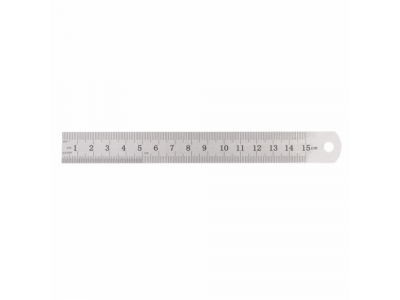 Линейка измерительная, 150 мм, металлическая// SPARTA от SPARTA Линейка измерительная, 150 мм, металлическая// SPARTA