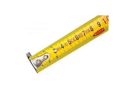 Рулетка "Ergonomisch", 8 м x 25 мм, магнитный обрезиненный зацеп// GROSS