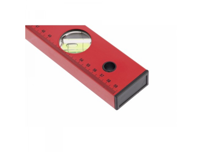 Уровень алюминиевый, 600 мм, 3 глазка, красный, линейка// MATRIX от MATRIX Уровень алюминиевый, 600 мм, 3 глазка, красный, линейка// MATRIX