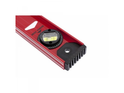 Уровень алюминиевый "Рельс", 800 мм, 3 глазка, усиленный// MATRIX