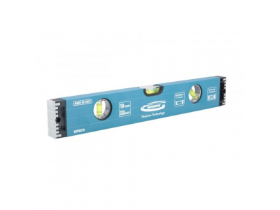 Уровень алюминиевый, 400 мм, усиленный с ударопрочными заглушками, 3 глазка// GROSS от GROSS Уровень алюминиевый, 400 мм, усиленный с ударопрочными заглушками, 3 глазка// GROSS