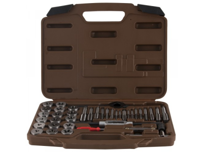 Набор метчиков и плашек, 40 предметов, Ombra OMT40S от OMBRA Набор метчиков и плашек, 40 предметов, Ombra OMT40S