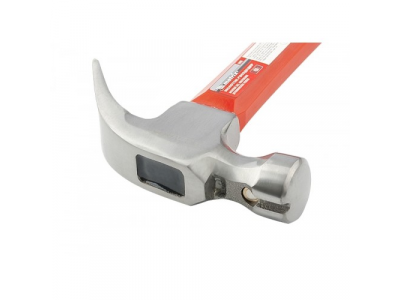 Молоток-гвоздодер, 450 г, боек c магнитом, фибергласовая обрезиненная рукоятка// MATRIX от MATRIX Молоток-гвоздодер, 450 г, боек c магнитом, фибергласовая обрезиненная рукоятка// MATRIX