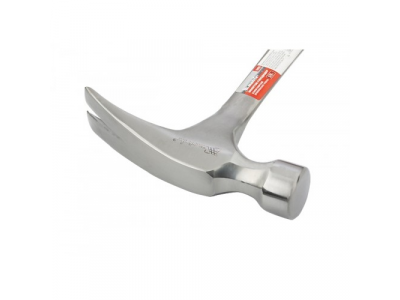 Молоток-гвоздодер, 570 г, цельнометаллический, двухкомпонентная рукоятка// MATRIX