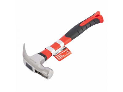 Молоток-гвоздодер''optimal'',450 г,боек c магнитом,фибергласовая обрезиненная рукоятка//MATRIX от MATRIX Молоток-гвоздодер''optimal'',450 г,боек c магнитом,фибергласовая обрезиненная рукоятка//MATRIX