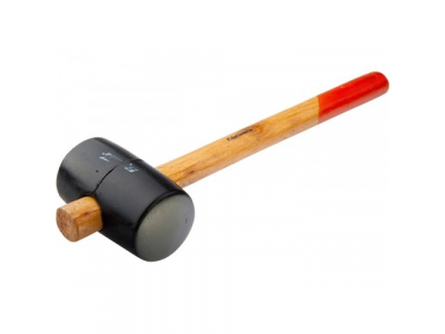 Киянка резиновая, 1130 г, черная резина, деревянная рукоятка //SPARTA от SPARTA Киянка резиновая, 1130 г, черная резина, деревянная рукоятка //SPARTA
