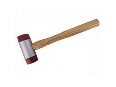 Киянка 28 мм, 165 г, полиуретановые сменные насадки, KING TONY