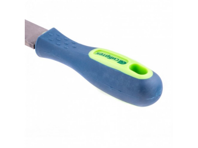 Напильник, 250 мм, плоский, двухкомпонентная рукоятка, №2 Сибртех от СИБРТЕХ Напильник, 250 мм, плоский, двухкомпонентная рукоятка, №2 Сибртех