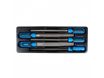 Набор напильников 5 пр., в ложементе от LICOTA Набор напильников 5 пр., в ложементе