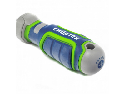 Отвертка PH1х 75 мм, CrV, четырехкомпонентная рукоятка Сибртех