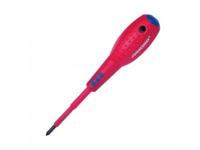 Отвертка крестовая диэлектрическая PH 1х80мм Jonnesway от JONNESWAY Отвертка крестовая диэлектрическая PH 1х80мм Jonnesway