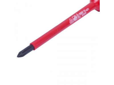 Отвертка крестовая Phillips №1, 100 мм, диэлектрическая KING TONY от KING TONY Отвертка крестовая Phillips №1, 100 мм, диэлектрическая KING TONY