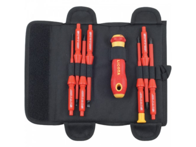 Набор отвертка со сменными вставками 7 в 1 VDE 1000В