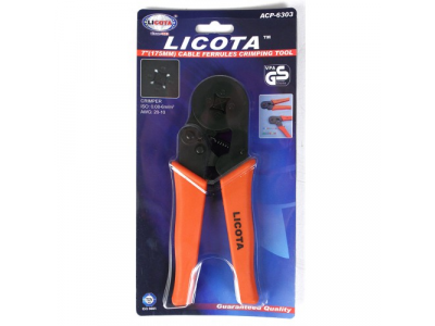 Пресс-клещи четырехгранные для опрессовки изолированных наконечников 0,08-6 мм? от LICOTA Пресс-клещи четырехгранные для опрессовки изолированных наконечников 0,08-6 мм?