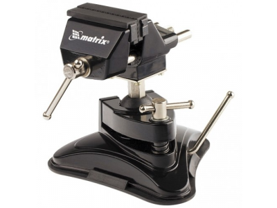 Тиски настольные,резиновая вакуумная присоска,шарнирный механизм,ширина рабочих губок 70 мм// MATRIX от MATRIX Тиски настольные,резиновая вакуумная присоска,шарнирный механизм,ширина рабочих губок 70 мм// MATRIX