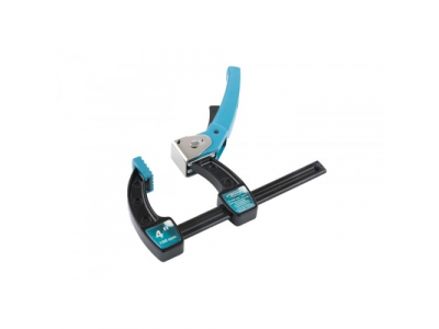 Струбцина реечная быстрозажимная,металлический корпус,рычажный храповый механизм, 4"/100 мм// GROSS от GROSS Струбцина реечная быстрозажимная,металлический корпус,рычажный храповый механизм, 4"/100 мм// GROSS