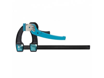 Струбцина реечная быстрозажимная,металлический корпус,рычажный храповый механизм, 8"/200 мм// GROSS от GROSS Струбцина реечная быстрозажимная,металлический корпус,рычажный храповый механизм, 8"/200 мм// GROSS