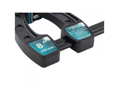 Струбцина реечная быстрозажимная,металлический корпус,рычажный храповый механизм, 8"/200 мм// GROSS от GROSS Струбцина реечная быстрозажимная,металлический корпус,рычажный храповый механизм, 8"/200 мм// GROSS