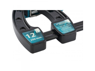 Струбцина реечная быстрозажимная,металлический корпус,рычажный храповый механизм,12"/ 300 мм// GROSS от GROSS Струбцина реечная быстрозажимная,металлический корпус,рычажный храповый механизм,12"/ 300 мм// GROSS