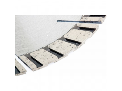 Диск алмазный ф 125х22,2 мм., турбо-сегментный, сухое резание GROSS