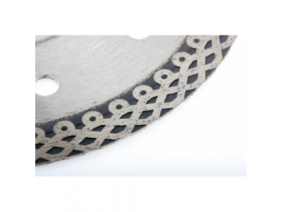 Диск алмазный ф 125х22,2 мм., тонкий, сплошной (Jaguar), мокрое резание GROSS