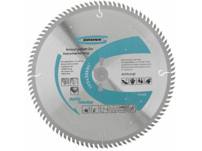 Пильный диск по дереву 305 x 30 x 96Т GROSS от GROSS Пильный диск по дереву 305 x 30 x 96Т GROSS