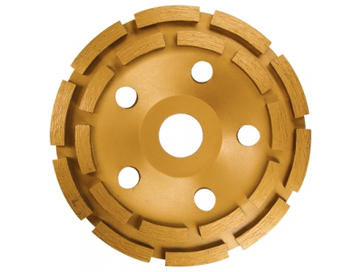 Чашка алмазная зачистная, 150 мм, двухрядная MATRIX