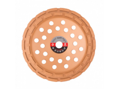 Чашка алмазная зачистная, 230 мм, двухрядная Matrix от MATRIX Чашка алмазная зачистная, 230 мм, двухрядная Matrix