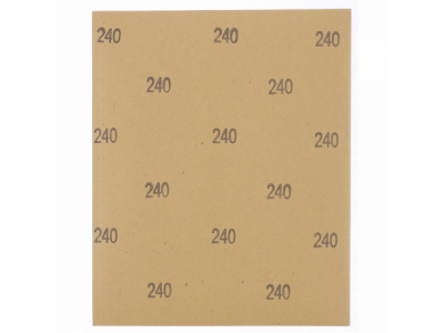 Шлифлист на бумажной основе, P 400, 230 х 280 мм, 10 шт., водостойкий// MATRIX