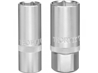 SPS1216 Головка торцевая свечная 1/2"DR 16 мм от THORVIK SPS1216 Головка торцевая свечная 1/2"DR 16 мм
