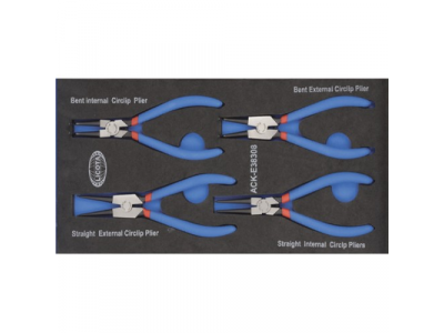 Набор съемников стопорных колец 4 пр. EVA от LICOTA Набор съемников стопорных колец 4 пр. EVA