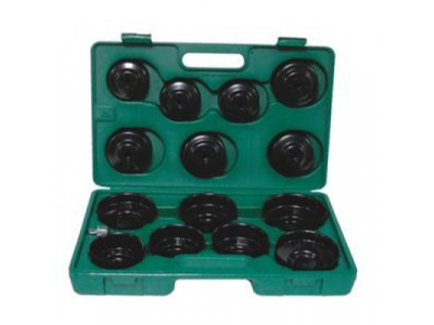 Комплект чашек для демонтажа масляных фильтров 65-100 мм, 14 предметов, AI050004 JONNESWAY