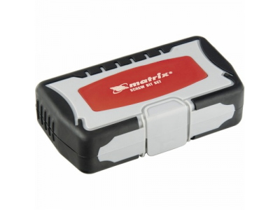 Набор бит и свёрл,магнитный адаптер,CrV, в пласт. боксе,40шт.//MATRIX от MATRIX Набор бит и свёрл,магнитный адаптер,CrV, в пласт. боксе,40шт.//MATRIX